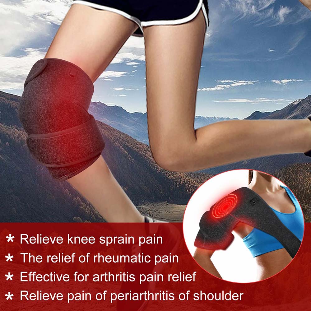 Red LED Light Therapy Pain Relief Device Suitable for Knee and Shoulder Joints Pain Relief Belt